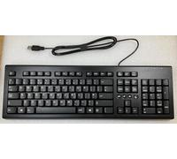 SouthTech Pour HP Keyboard USB 697737-032 697737-031PR1101U Clavier USB filaire anglais britannique Noir