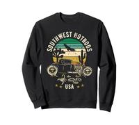 Southwest Hotrods USA Design rétro Sweatshirt