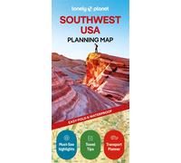 Southwest USA Planning Map - 1ed - Anglais - - Lonely Planet - Lonely Planet - Atlas / carte