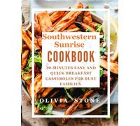 SOUTHWESTERN SUNRISE COOKBOOK: 30 Minutes Easy and Quick Breakfast Casseroles for Busy Families