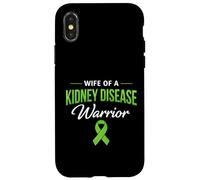 Soutien à la Femme d'une maladie rénale guerrière Coque pour iPhone X/XS