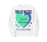 Soutien à la prévention du Suicide Sweatshirt