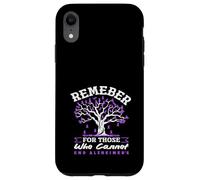 Soutien à la Sensibilisation à la maladie d'Alzheimer N'oubliez Pas pour Ceux Qui ne Peuvent Pas Coque pour iPhone XR