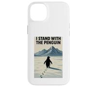 Soutien à Solo Penguin Journey Into Contemplation Coque pour iPhone 14 Plus