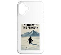 Soutien à Solo Penguin Journey Into Contemplation Coque pour iPhone 16 Plus