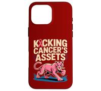 Soutien Cancer du Sein: Vaincre Le Cancer Coque pour iPhone 16 Pro Max