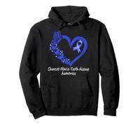 Soutien Charcot-Marie-Tooth Disease Awareness Heart Sweat à Capuche