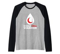 Soutien de la santé du défenseur de la drépanocytose Guerrier Manche Raglan