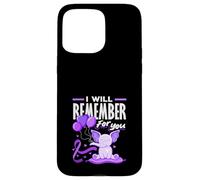 Soutien de Sensibilisation à la maladie d'Alzheimer chez Les éléphants Remember for You Coque pour iPhone 15 Pro Max