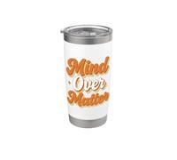Soutien de sensibilisation à la santé mentale Mind Over Matter Gobelet isotherme en acier inoxydable double paroi