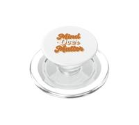 Soutien de Sensibilisation à la santé mentale Mind Over Matter PopSockets PopGrip pour MagSafe