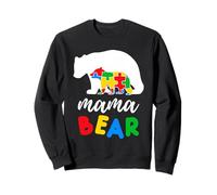 Soutien de Sensibilisation à l'Autisme Acceptation des Soins TSA Maman Famille Sweatshirt