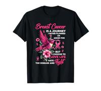 Soutien de sensibilisation au cancer du sein est un voyage que je n'ai jamais planifié T-Shirt