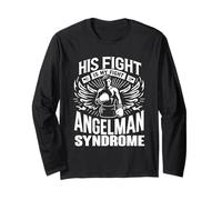 Soutien de sensibilisation au syndrome d'Angelman Maman Manche Longue