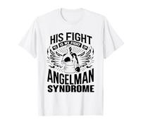Soutien de sensibilisation au syndrome d'Angelman Maman T-Shirt
