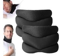 Soutien du cou de Vitavix pour le ronflement, CounkSupport - Ne plus jamais ronfler, Brace de support au cou pour dormir, Collier collier de collier pour soulagement de la douleur (2Pcs)