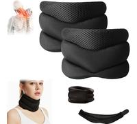 Soutien du cou de Vitavix pour le ronflement, le plavers de casse - Ne plus jamais ronfler, un collier de col mousse molle réglable (2Pcs)