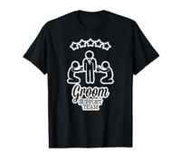 Soutien du marié Équipe de la fête des célibataires T-Shirt Graphique avec Valeur