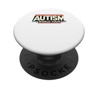 Soutien du Spectre autistique pour autisme Maman autiste Papa Soutien PopSockets PopGrip Adhésif