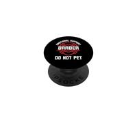Soutien émotionnel barbier ne Pas Animal de Compagnie drôle Dicton Coiffeur PopSockets PopGrip Adhésif
