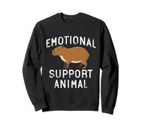 Soutien émotionnel Capybara Funny Animal Lover Rodent Sweatshirt