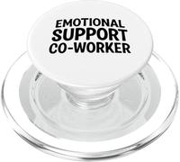 Soutien émotionnel Collaborateur Humour de Bureau Humour PopSockets PopGrip pour MagSafe
