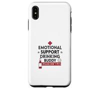 Soutien émotionnel Drinking Buddy Funny Coque pour iPhone XS Max