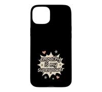 Soutien émotionnel Humain drôle thérapie empathie Meme Cadeau Coque pour iPhone 15 Plus
