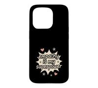 Soutien émotionnel Humain drôle thérapie empathie Meme Cadeau Coque pour iPhone 15 Pro