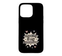 Soutien émotionnel Humain drôle thérapie empathie Meme Cadeau Coque pour iPhone 15 Pro Max