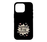 Soutien émotionnel Humain drôle thérapie empathie Meme Cadeau Coque pour iPhone 16 Pro