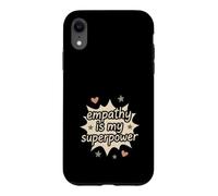 Soutien émotionnel Humain drôle thérapie empathie Meme Cadeau Coque pour iPhone XR