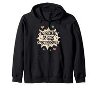 Soutien émotionnel Humain drôle thérapie empathie Meme Cadeau Sweat à Capuche