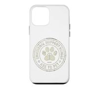 Soutien émotionnel Human Ask to Pet Funny Service Dog Handler Coque pour iPhone 12 Mini