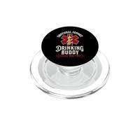 Soutien émotionnel pour Boire de la bière drôle PopSockets PopGrip pour MagSafe