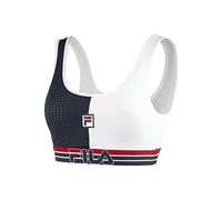 Soutien Gorge - 1 Pièce - Brassière Femme, Ajustement Parfait, Douces & Sportswear, Blanc, Bleu, Taille S