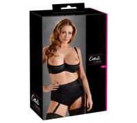 Cottelli Plus Size - soutien-gorge amplificateur (noir) - 95D
