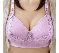 Soutien-Gorge à Ailes Hautes pour Femmes, Grande Taille, Confortable, Push-up sans Fil, Bonnet Souple, débardeur
