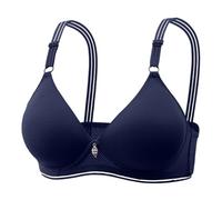 Soutien-gorge à armatures pour femme avec décoration en dentelle Bretelles réglables pour un maintien optimal Élégance élégante en grandes tailles Soutien-gorge sans armatures Soutien-gorge push-up