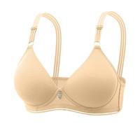 Soutien-gorge à armatures pour femme avec décoration en dentelle Bretelles réglables pour un maintien optimal Élégance élégante en grandes tailles Soutien-gorge sans armatures Soutien-gorge push-up
