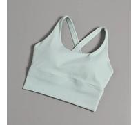 Soutien-Gorge À Bonnets Fixes Intégré Pour Femmes,Course À Pied,Fitness,Beau Dos,Corde À Sauter,Vêtements De Yoga,Gilet De Sport Professionnel,Linge.W1096-Lvse.L