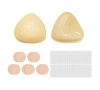 Soutien Gorge Adhesif Invisible,Soutien Gorge Dos Nu Silicone sans Bretelle,Cache Teton Reutilisable Push up Bra,Coque Remonte Sein (FR/ES, Alpha/Lettres, S, Taille Normale, Taille Normale, Beige)