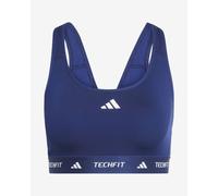 Soutien-gorge adidas TECHFIT bleu foncé blanc - S