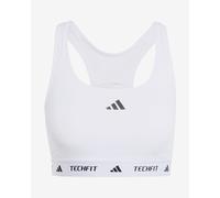 Soutien-gorge adidas TECHFIT Logo blanc pur noir - L