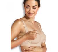 Soutien gorge allaitement avec armature Carri-gel beige taille M
