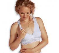 Soutien gorge allaitement cache coeur blanc taille XL