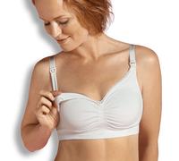 Soutien gorge allaitement coton bio blanc taille M