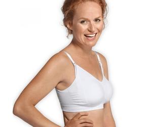 Soutien gorge allaitement sans armature blanc taille M