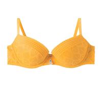 Pomm'poire Lingerie Soutien-Gorge Ampliforme Coque moulée Ruche - Jaune - 85B - Femme