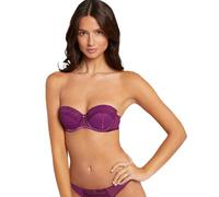 Soutien-gorge ampliforme coques moulÃ©es femme Morgan ClÃ©o Violet 90B